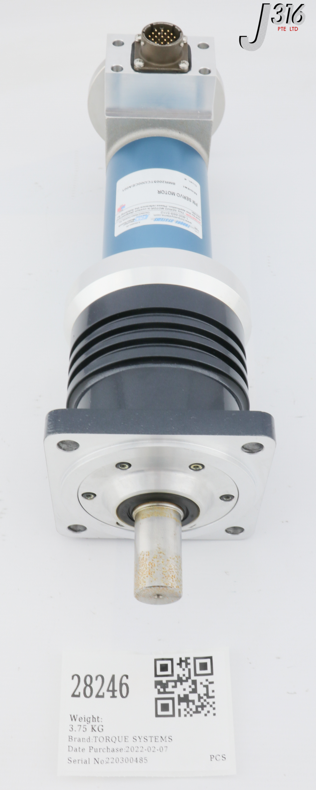 28246 TORQUE SYSS PM SERVO MTR W/ RHS-20-50-CC-SP